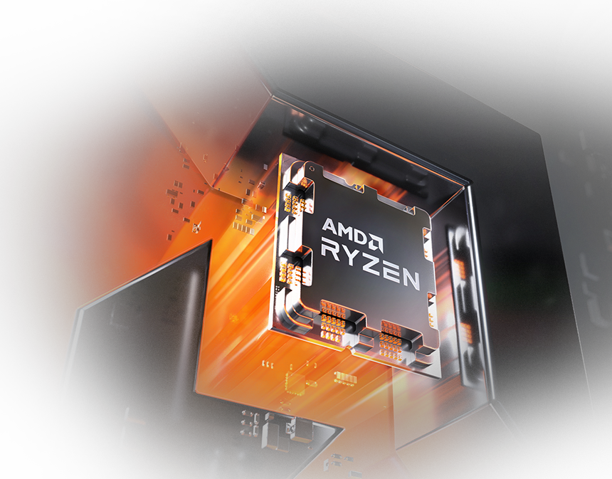 MSI Gaming Desktop PC Codex Z2 A8NVL-484US AMD Ryzen 7 8700F 16GB